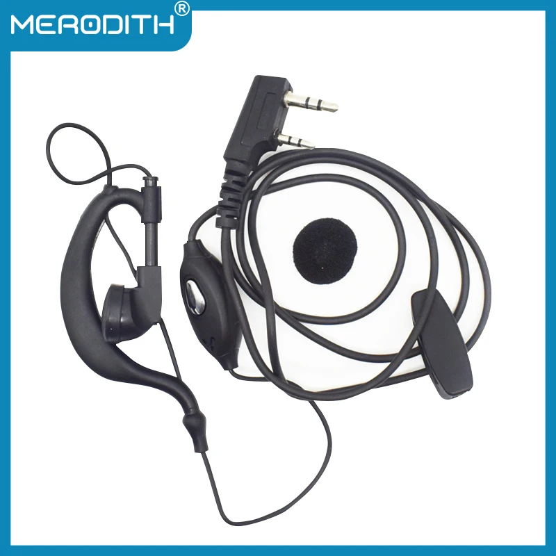 

Earpiece earphone microphone PTT earphone interphone earphone suitable for Baofeng uv-5r, rt5r, Rt7, rt22 PX-777 PX-777