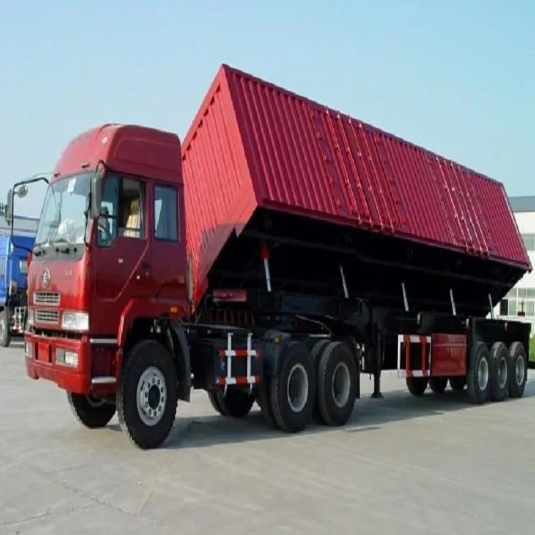 Dump truck rollover lifting hydraulic cylinder multistage lifting