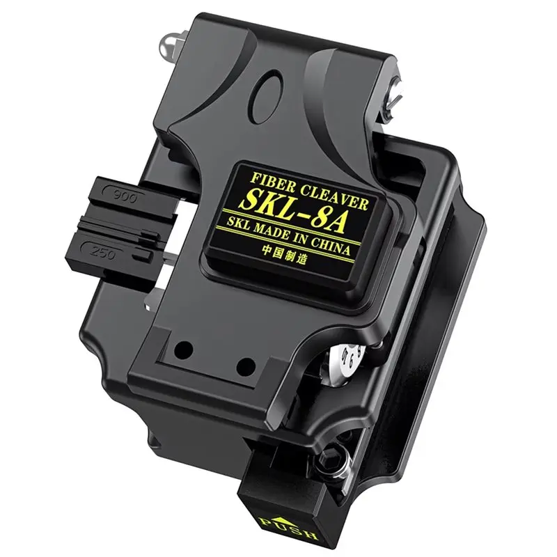 

Cost Effective Fiber Optic Cleaver SKL-8A Optical Fiber Cleaving Tool For Fiber Optic Cable Cutting Equipment