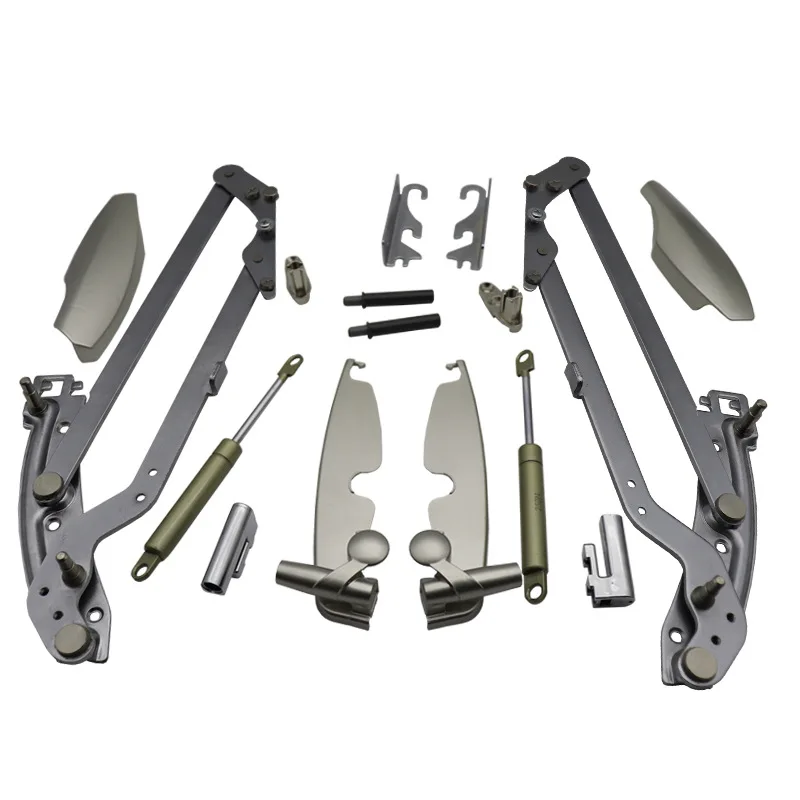 

Vertical upper sliding door support, cabinet translational upper turning door support