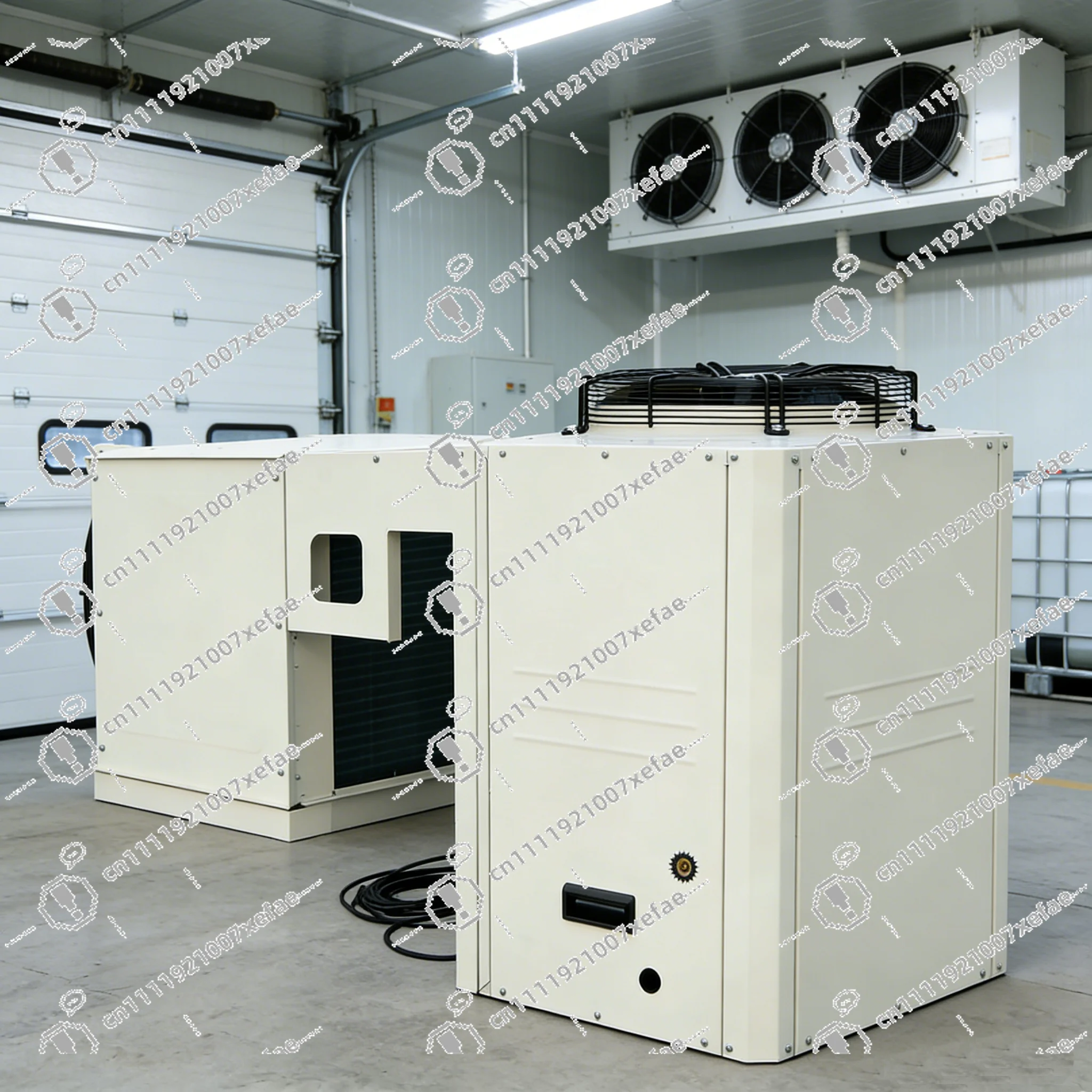 220V 30~80Hz Side Embedded Integrated Inverter Refrigeration Unit, Suitable for Walk-in Freezer and Small Cold Storage