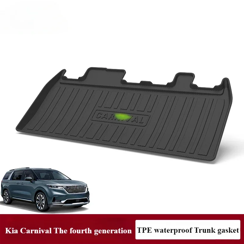 Applicable for Kia Niro Kawa IV modified trunk mat TPE waterproof, environmentally friendly and odor-free tail mat