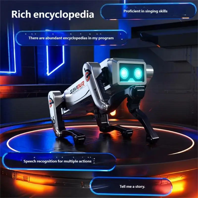 Robotyczna zabawka dla AI z inteligentną interakcją głosową i realistycznymi ruchami dla dzieci Gra edukacyjna A2UB