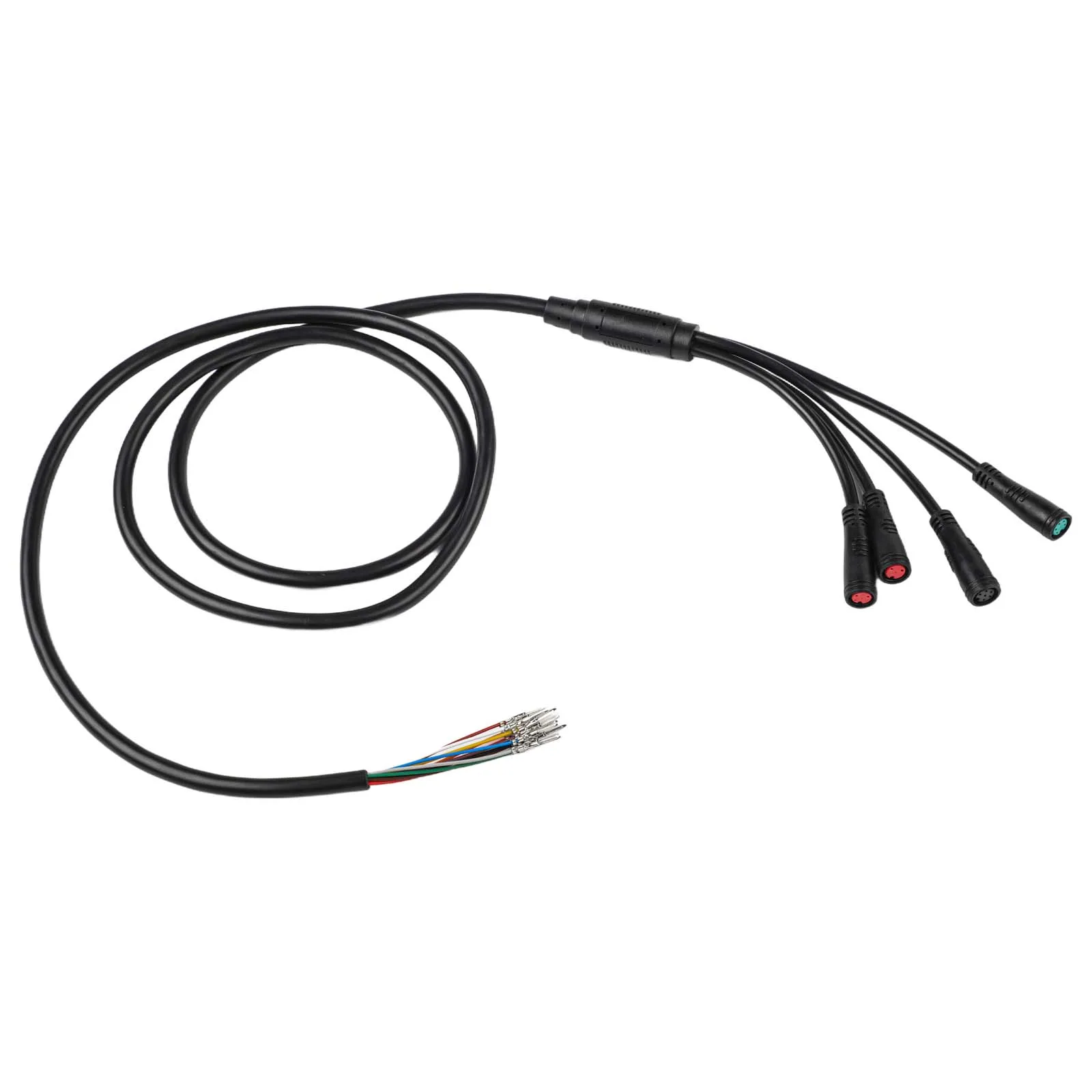 

Шнур питания для скутера Кабель 1T4, простой в установке, дизайн канавок, высококачественный металлический материал, защита внутренней цепи