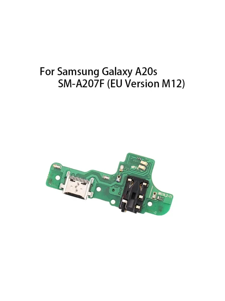 Pour Samsung Galaxy A20s / SM-A207F (Version UE M12) Port de charge USB Jack S6 connecteur carte de charge câble flexible