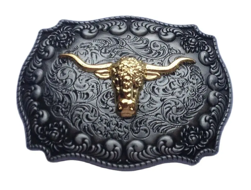 Пряжка ремня Bulls с золотым и Оловянным покрытием SW-BY41, совершенно новое состояние с непрерывным запасом