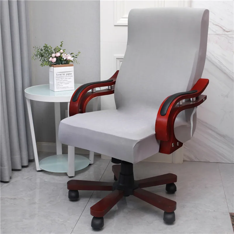 

Office Stretch Chair Cover Anti-Fouling Elastic Computer Swivel Chair Cover Armrest Chair Furniture Dining Chair Cove