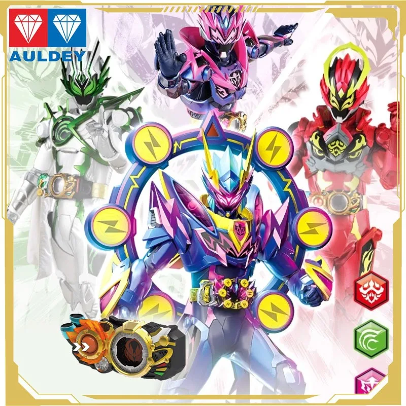 Auldey original guerreiro blindado anime figura convocação cinto figura de ação brinquedos para meninos meninas crianças presente modelo ornamentos