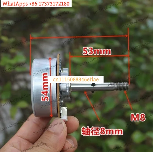 k3 42F708T010 12V–24V Brushless Variable Frequency Fan Motor – High Power for Air Purifiers