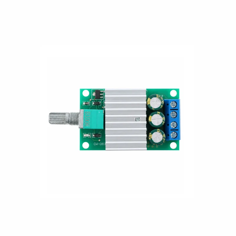 PWM DC Motor Speed Controller 12V/24V 10A High Power Controller Speed and Temperature Adjustment Switch Module