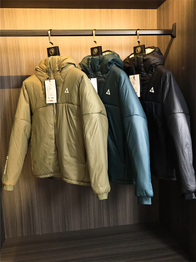 

Тепло плюс легкие функциональные! Зимняя мужская хлопковая куртка с капюшоном Thiened Outdoor Faion, модная повседневная одежда