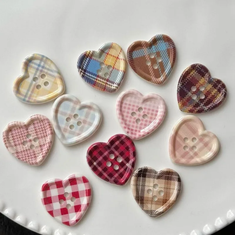 10Pcs Charm Button Resin Ornaments DIY Garment Shoes Sewing Crafts Supplies Kid Doll Costume Handmade Accessories — zdjęcie 4