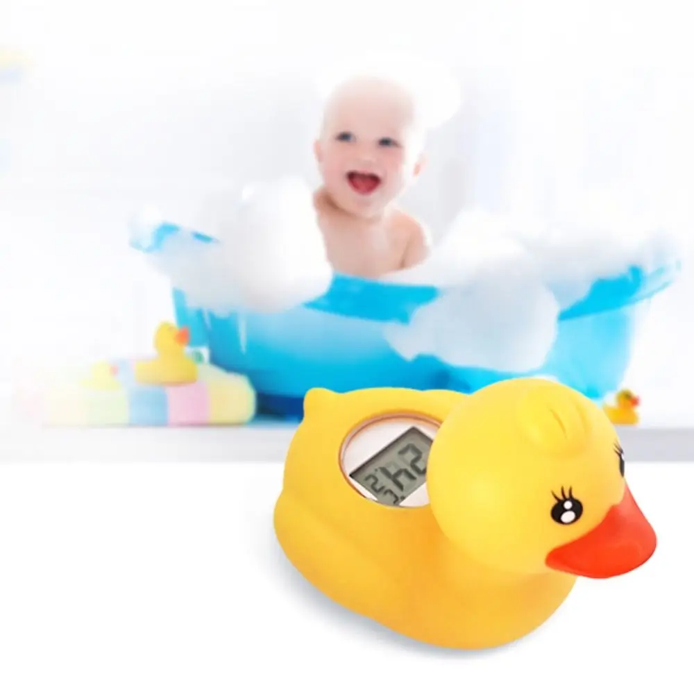 IP67 Waterproof Digital Baby Bath Thermometer LED Display Baby Safety Water Temperature Measuring Tool Alarm Timer Function