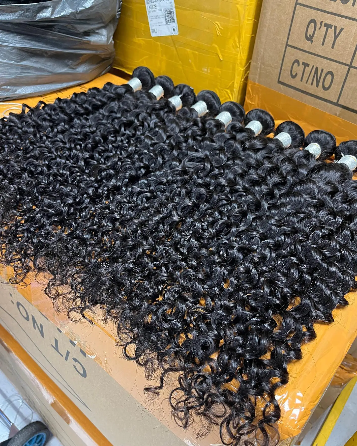 Human Hair Bundles Water Wave 40 inch Virgin Human Hair 2/5 Bundles For Women Sew In Quick Weave Raw Hair Extensions