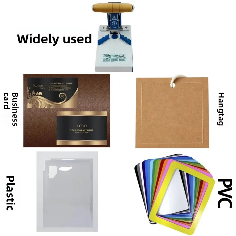 For Manual Rounder Machine for Cardboard Business Cards Plastic PVC Album Desk Calendar with One Year Warranty