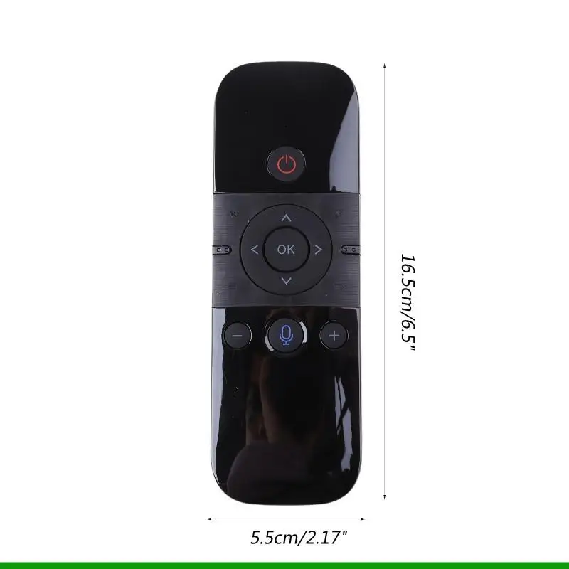 U55C Voice Remote Control Mouse Air Mouse 2.4G Keyboard Untuk Android Box IR Learning