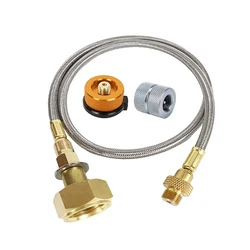 Europe Camping Extension Line Liquefied Gas Tank Flat Gas Tank Cartridge Gas Tank Outdoor Mutual Charging Connection Pipe Adaper