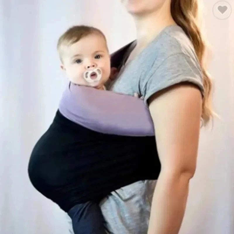 0-36 Months Baby Wrap Carrier Newborn to Toddler Stretchy Cotton Travel Baby Wrap Carrier Baby Sling