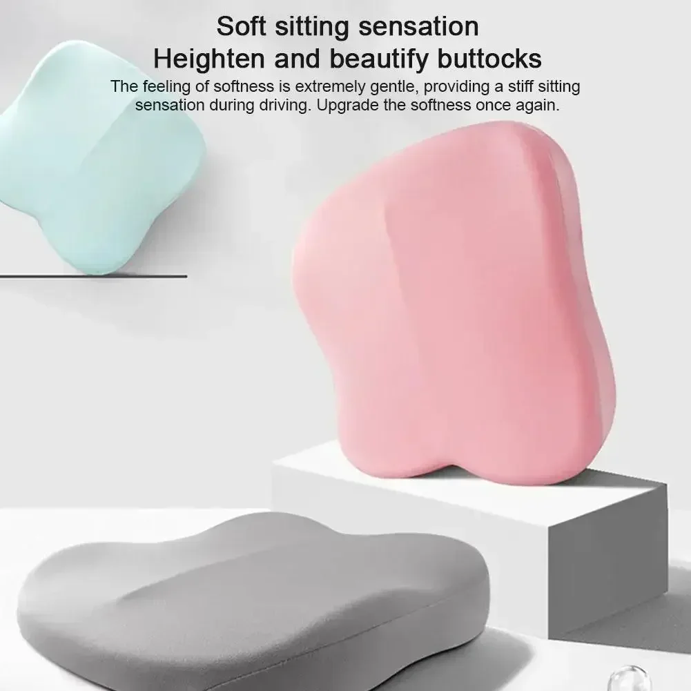 

Good Support Car Booster Seat Cushion Alleviate Fatigue Non Slip Height Increasing Seat Mat Comfortable Soft Amagi