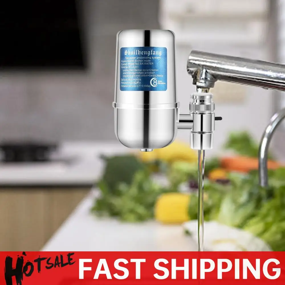 

6000L Faucet Water Filter Reduce Chlorine/Heavy Metals Kitchen Water Purifier Water Purifier Filtration System for Tap Water
