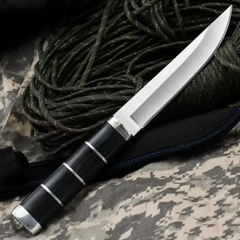 1PC 9.8-inch multi-function carving knife Forged Hand kitchen boning knife Knife Cover Stainless steel fruit cooking knife