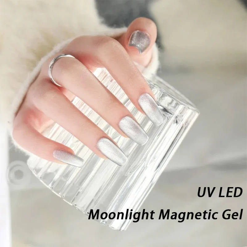 2 قطعة سوبر تألق المغناطيسي جيل للأظافر عدة هيما الحرة الأشعة فوق البنفسجية LED صالون الأظافر لوازم هلام للتقليم DIY تصميم طويل الأمد Saok قبالة #5