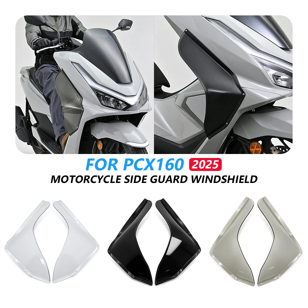 Frontal Fairing Wing For Honda PCX 160 2025 PCX160 160PCX Motorbike Airflow Deflector Side Leg Protection Shielding Cover Part