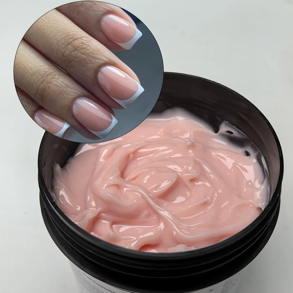 Jillnails 100g Natürliches Jelly Gel für Nagelverlängerung, Transparentes Nagel-Sculpting Gummi-Creme-Gel – Detail 8