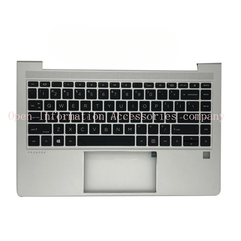 New For HP Probook 440 445 G9 Laptop Palmrest Non-Backlit Keyboard N01286-001