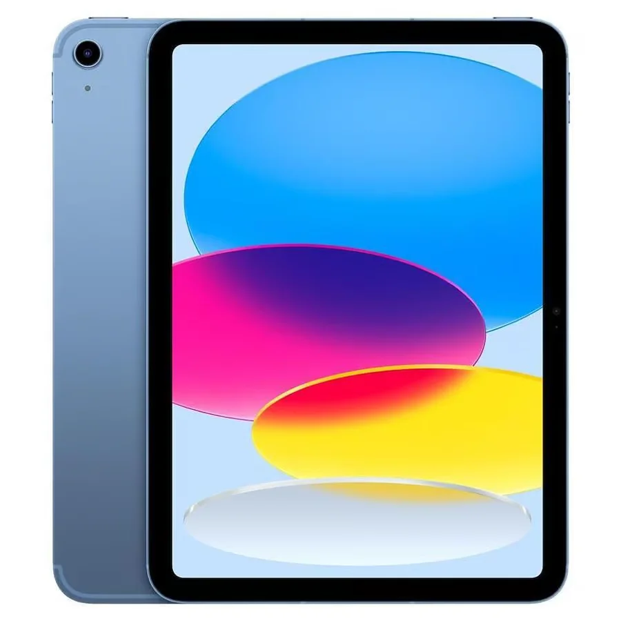 جهاز Apple iPad 10 (2022) الأصلي غير مقفول لجهاز iPad 10th Gen Wifi 64/256GB ROM بشاشة 10.9 بوصة A14 Bionic HDR تابلت جديد 97%