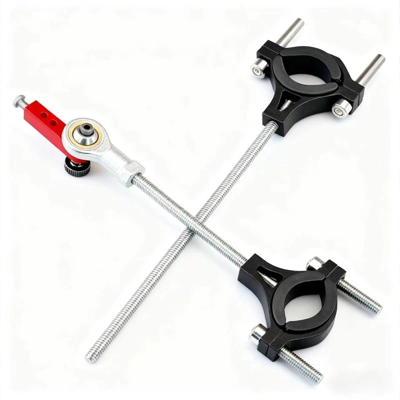 ตัวเชื่อมต่อตะขอพ่วงรถบ้านจำลองสำหรับรถบังคับวิทยุขนาด 1/8 1/10 รุ่น TRX4 SCX10 D90 TRX6 ควบคุมง่าย 4082 H8H MK07 Tank 300