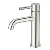 304 Stainless Steel Premium Quality Single Cold Water Tap Bathroom Basin Faucet