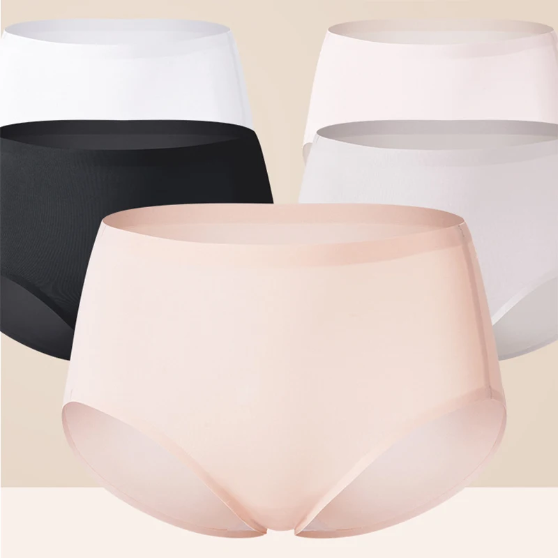 3 Pack Women Silk Briefs 100% Natural Mulberry Silk Lining Middle Rise Thin Panties Underwear Lingerie Comfortable Panties TG226