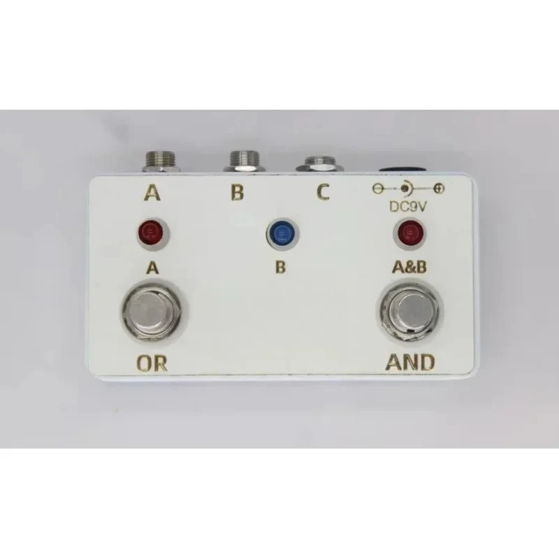 DIY Handmade Guitar Effects ABY Line Selector AB Box Jumper Passive AB