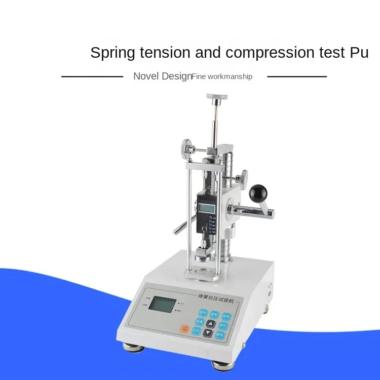 Digital Display Tension Tester Dynamometer Spring Tension Testing Machine Spring Testing Machine