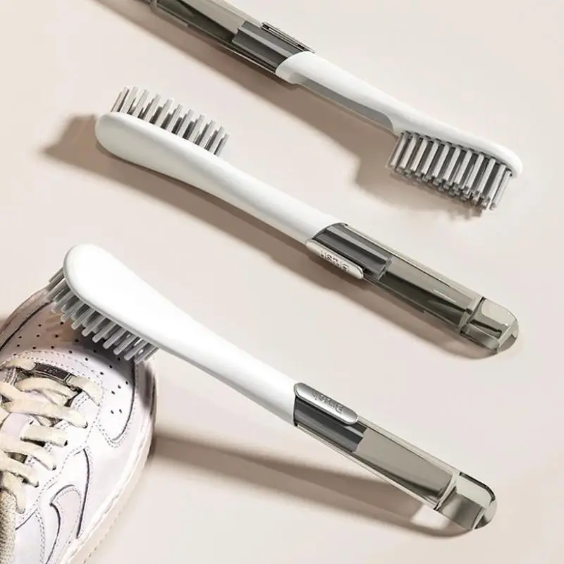 Long Handle Soft Bristle Shoe Brush Multi-Function Board Brush For Cleaning Baby And Children's Shoes No Damage To Shoes