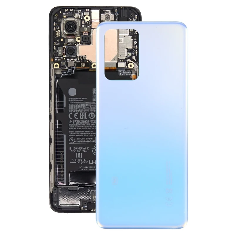 Battery Back Cover for Xiaomi Redmi Note 11T Pro / Note 11T Pro+ / Poco X4 GT Phone Rear Housing Case Replacement