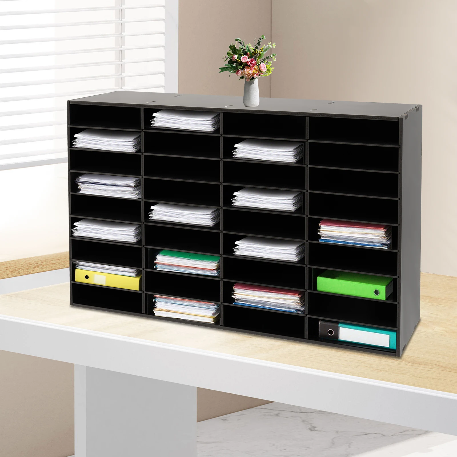 กล่องจัดเก็บเอกสาร 36 ช่อง, ตู - Office Furniture Filing Cabinets บทวิจารณ์และราคา