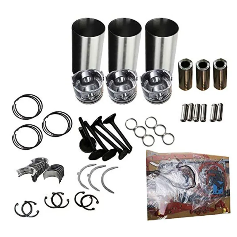 D902 Overhaul Rebuild Kit For Kubota Mini Excavator RTV900 D902 D902-E D902-ET02 Engine Spare Parts