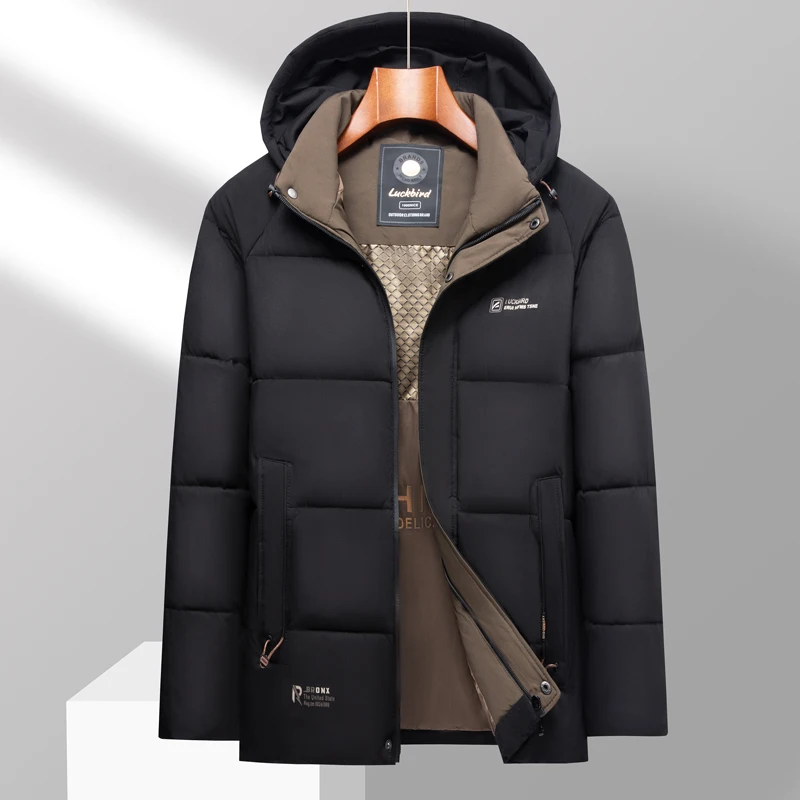 

Winter Warm Thick Men's Coats Male Quilted Padded Jackets Cheap Clothes Offer Clothing Fashion 2026 Stylish Cold Casual Parkas