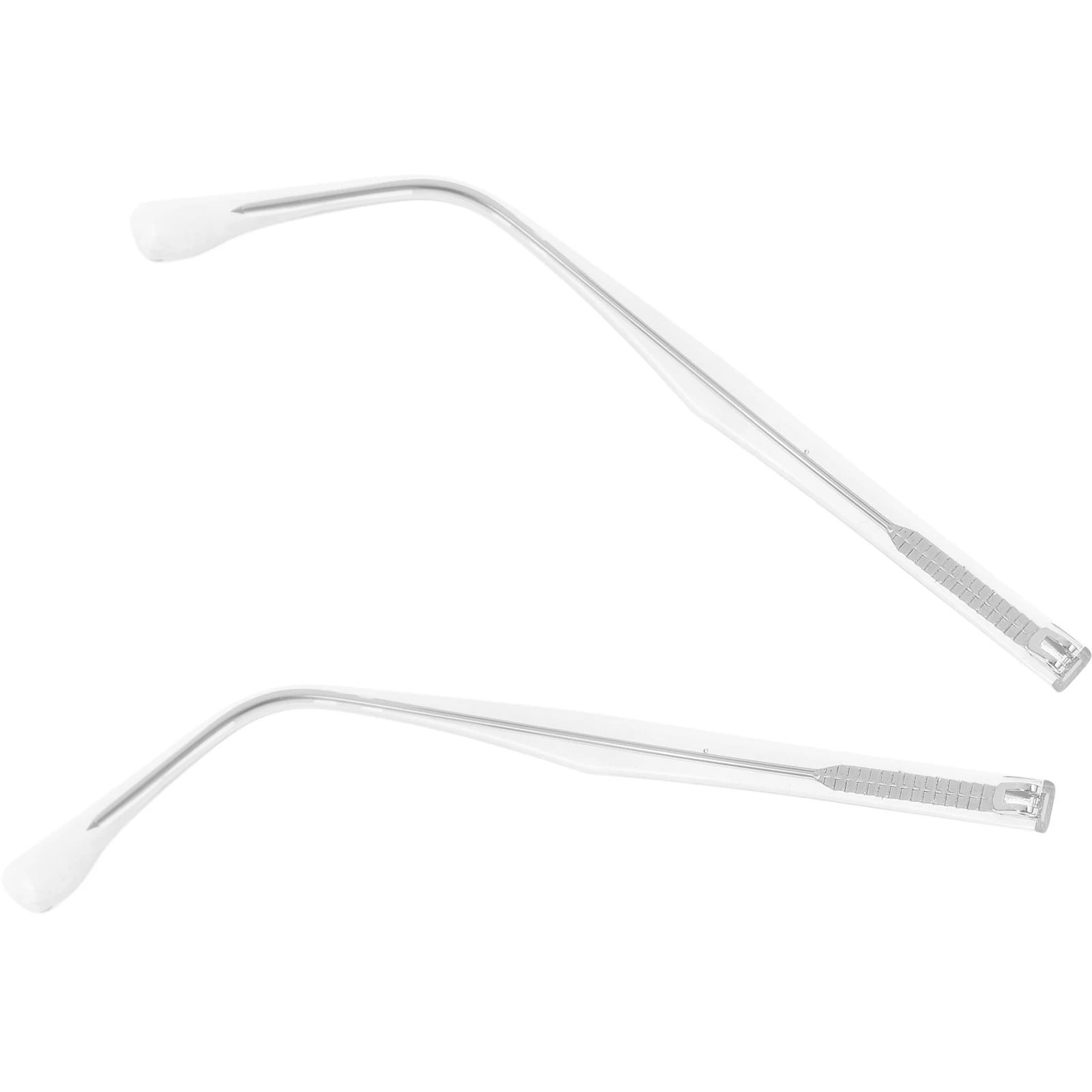 

1 Pair Eyeglasses Replacement Temple Sturdy Resin Metal Arms For Sunglasses Reading Myopia Frames No Pressure On Ears Universal