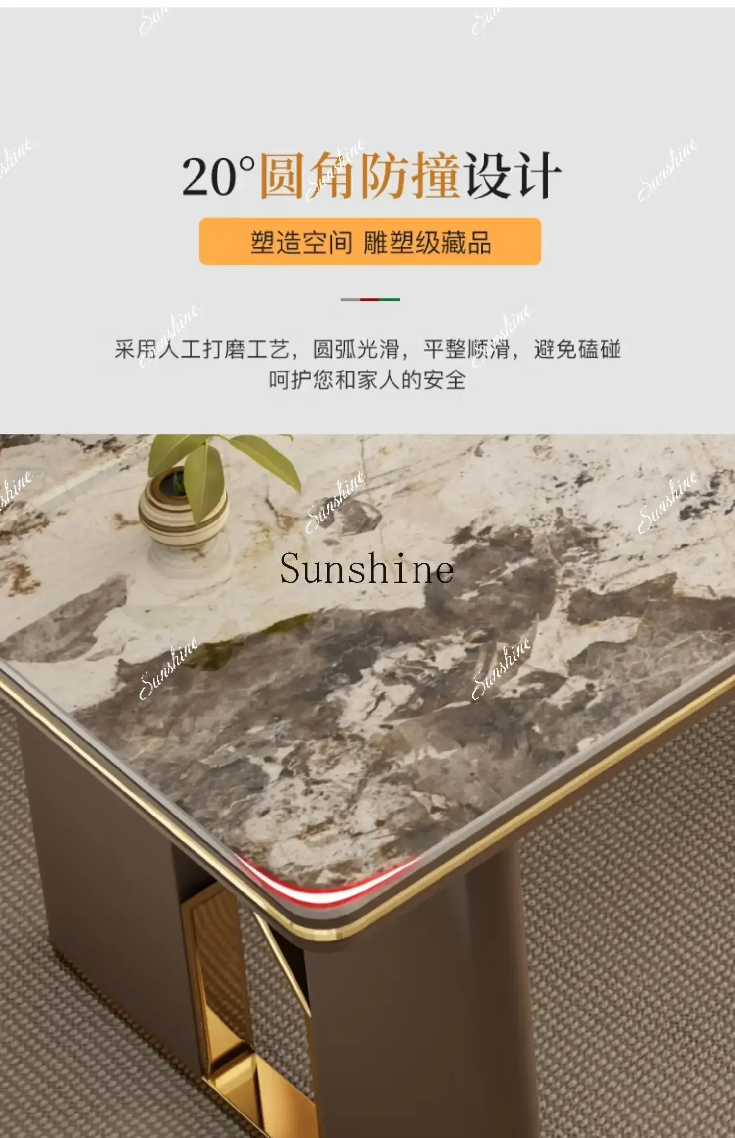 Slate tea table simple reception tea table and chair combinationYY