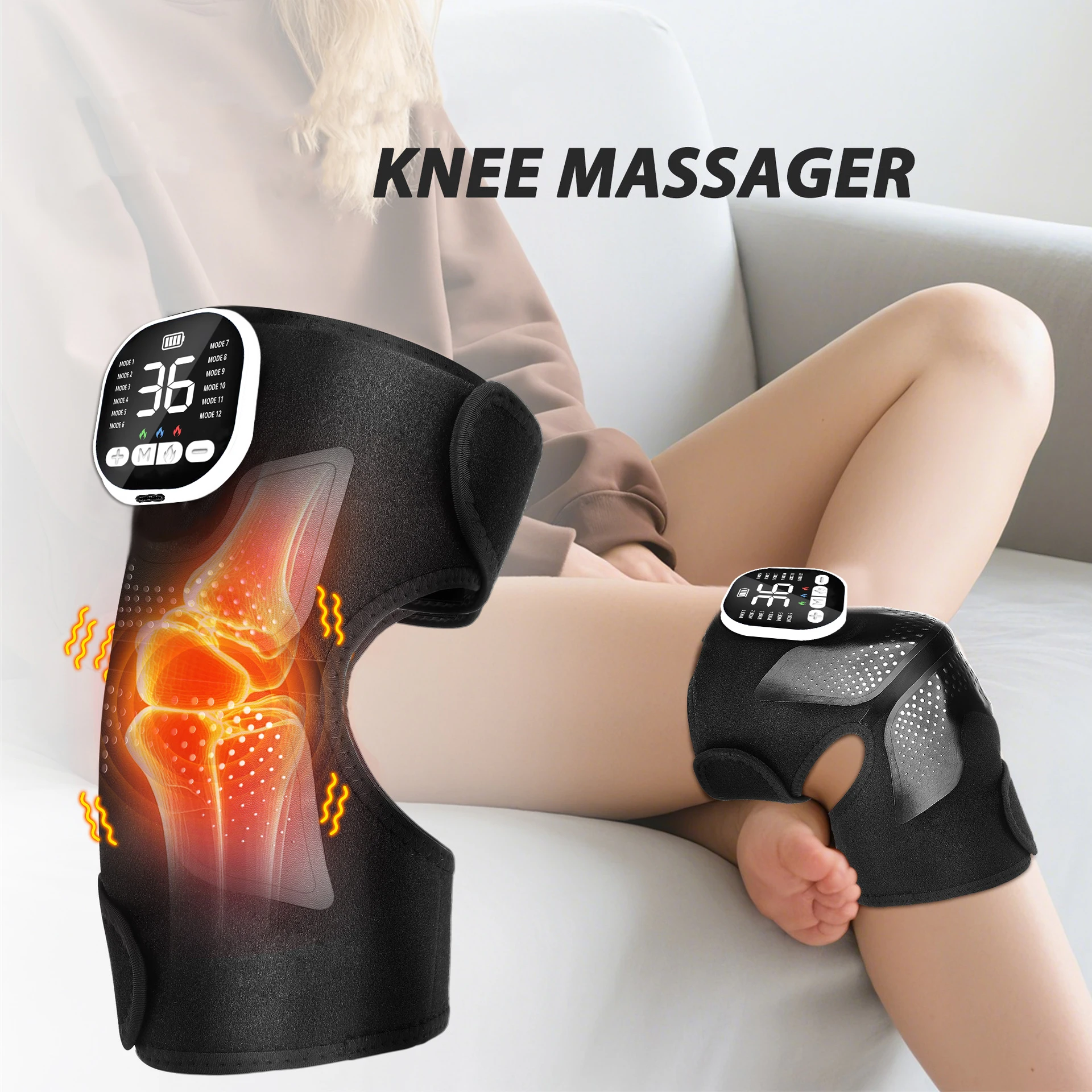 masseur-de-genou-rechargeable-avec-3-niveaux-de-chaleur-et-12-modes-–-vibration-d'impulsion-ems-a-36-niveaux-pour-coussin-chauffant-anti-douleur