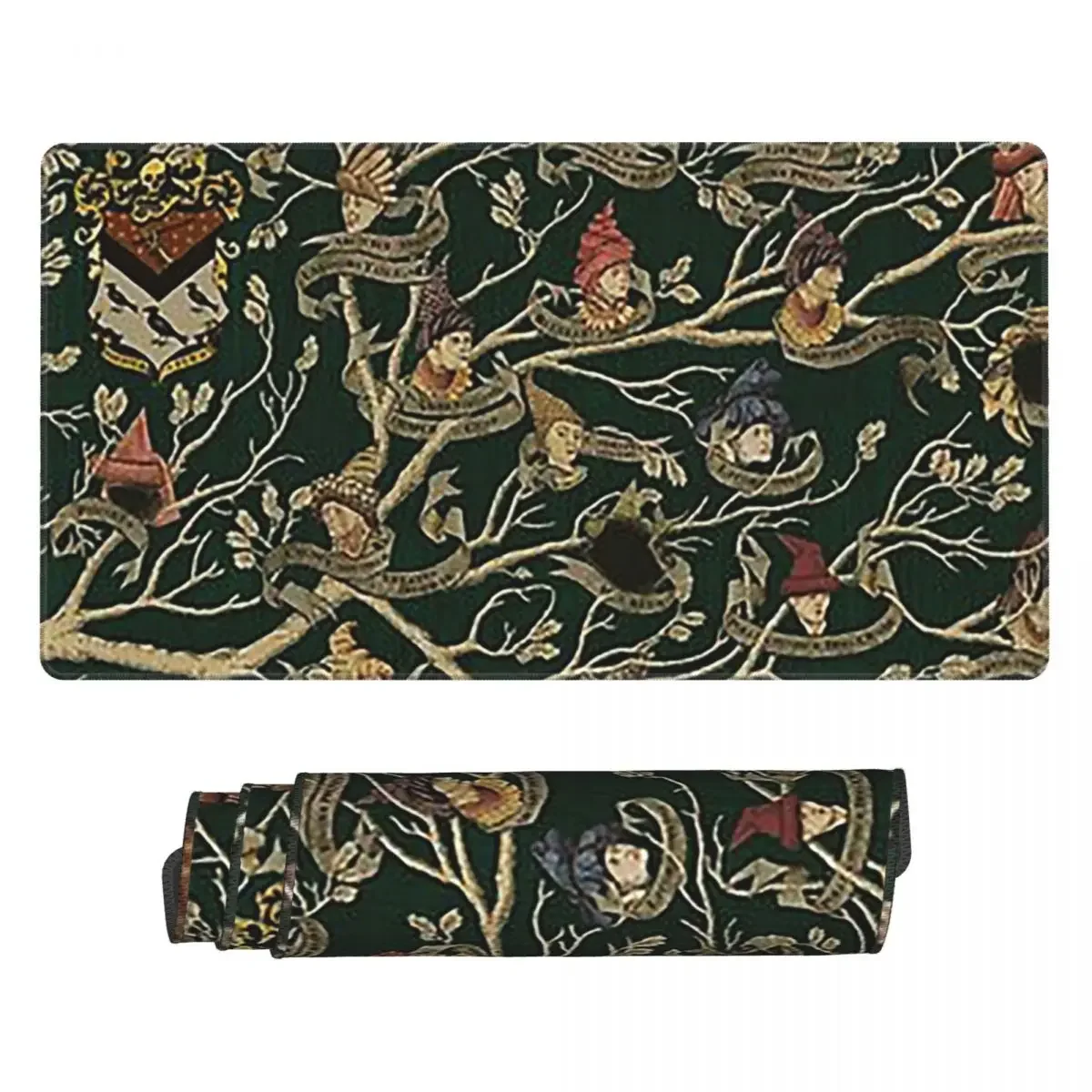 Large Mouse Pad Noble House Of Black Famil Gamer PC Laptop Mats Keyboard Carpet Computer Gaming Office Accessories Desk Mat