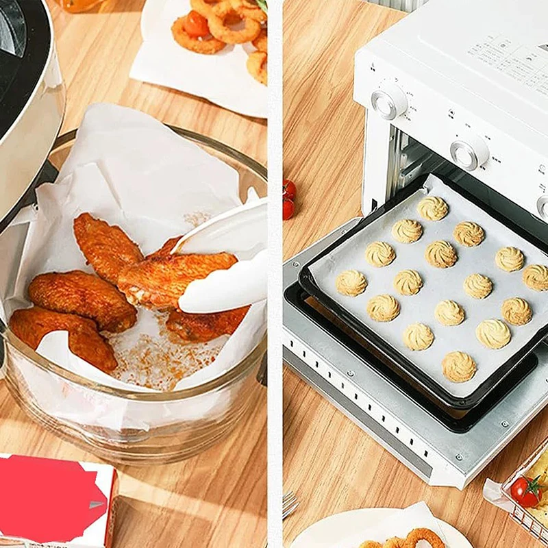 عبوة واحدة من أوراق الخبز الورقية - مجموعة خبز كوكي للعطلات للطهي غير اللاصق وخبز ورق البرشمان سهل التنظيف #4