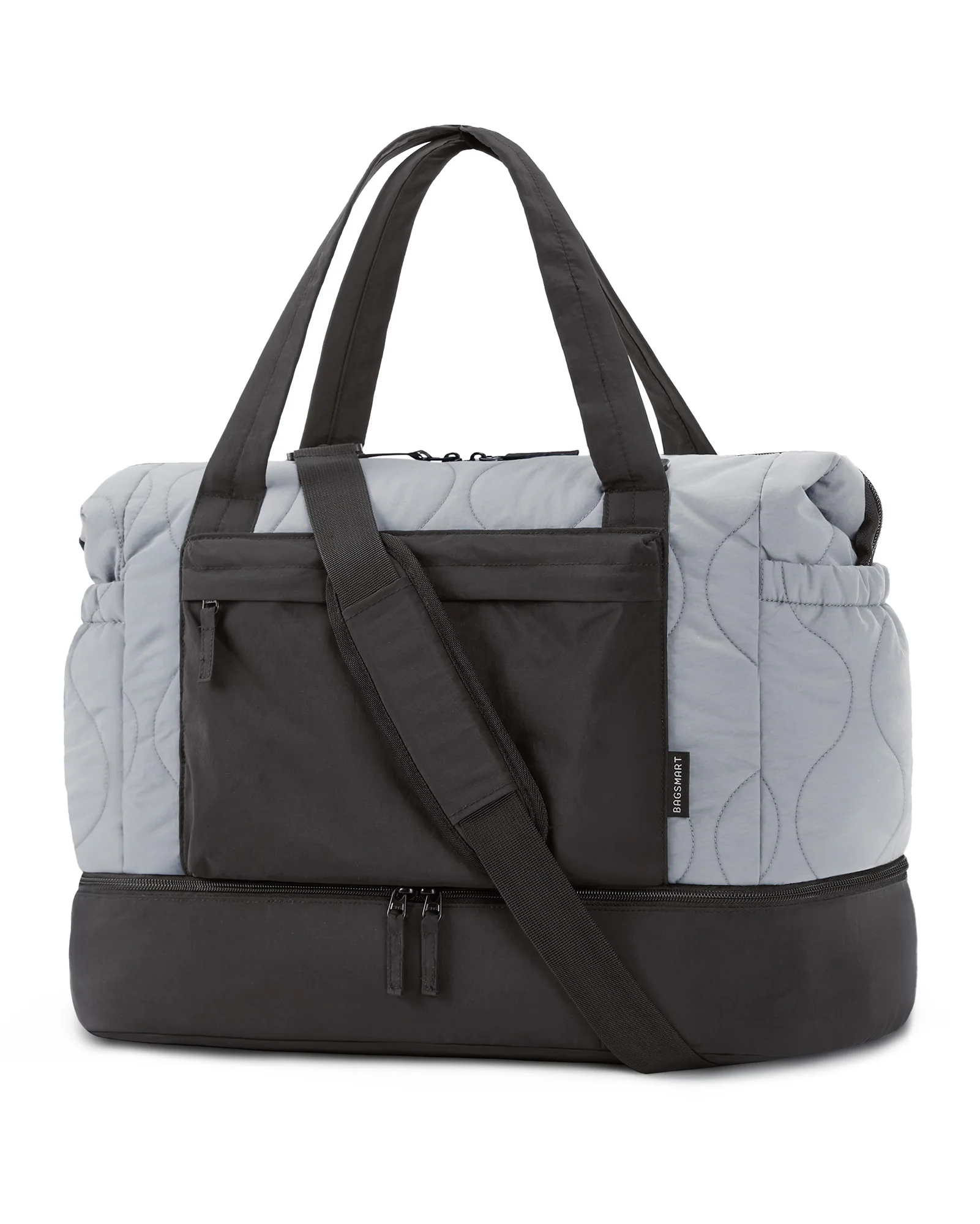 BAGSMART Travel Bag 33L Weekender Carry On Duffle Bags for Women Large Capacity Luggage Storage with Shoe Compartment Hot Sale image 3