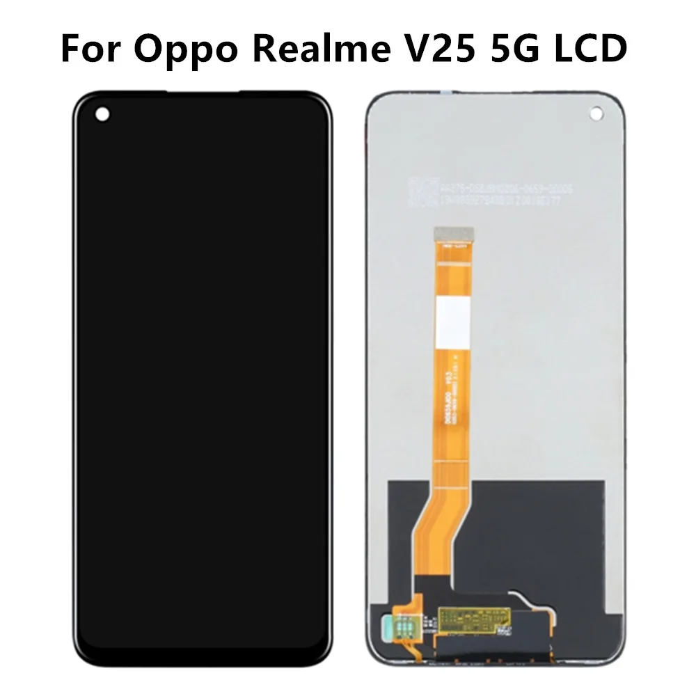 6.6''  For Oppo Realme V25 5G LCD Touch Screen Digitizer Assembly Replacement For Realme V25 Sensor Display Replace