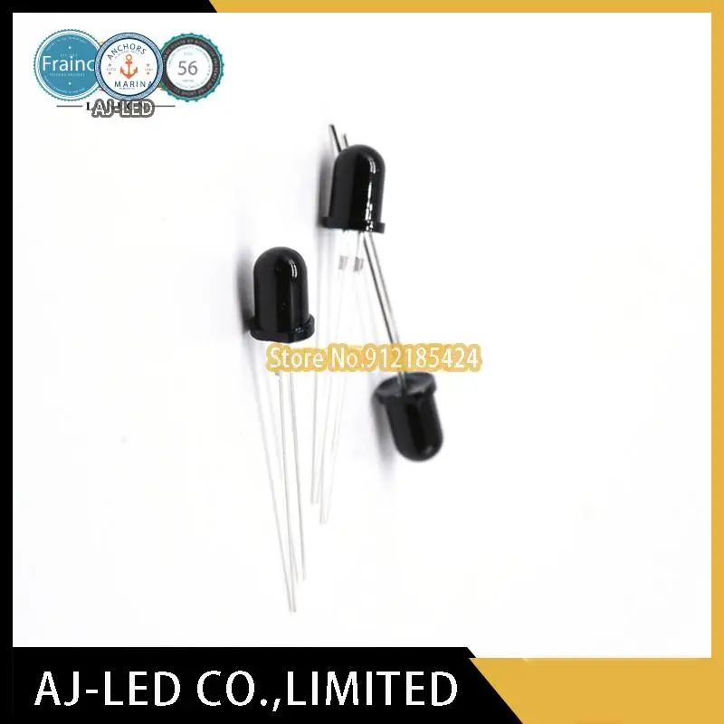 

10pcs/lot SFH4546 infrared emitting tube 5mm wavelength 950nm angle ±20°OSRAM OSRAM