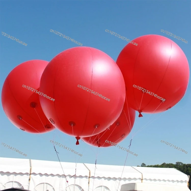 Launch big balloon out-of-home advertising balloon opening ceremony helium balloon reuse