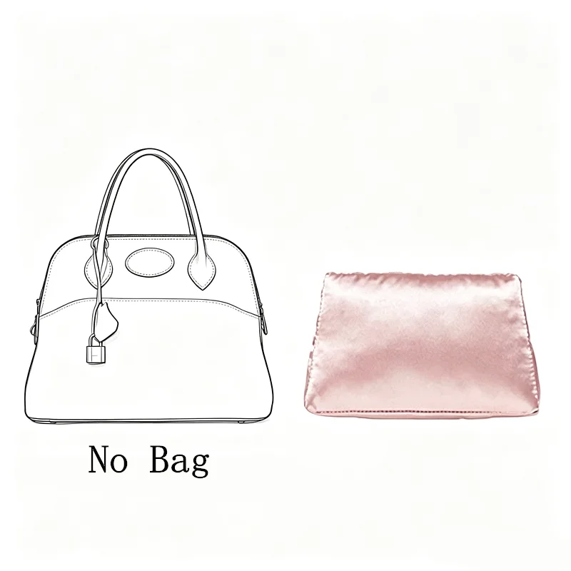 Pure Handmade Silks Bag Pillow Fabric Support Lining For Hermes Bolide Handbag Anti Deformation Collapse Bag Organizer